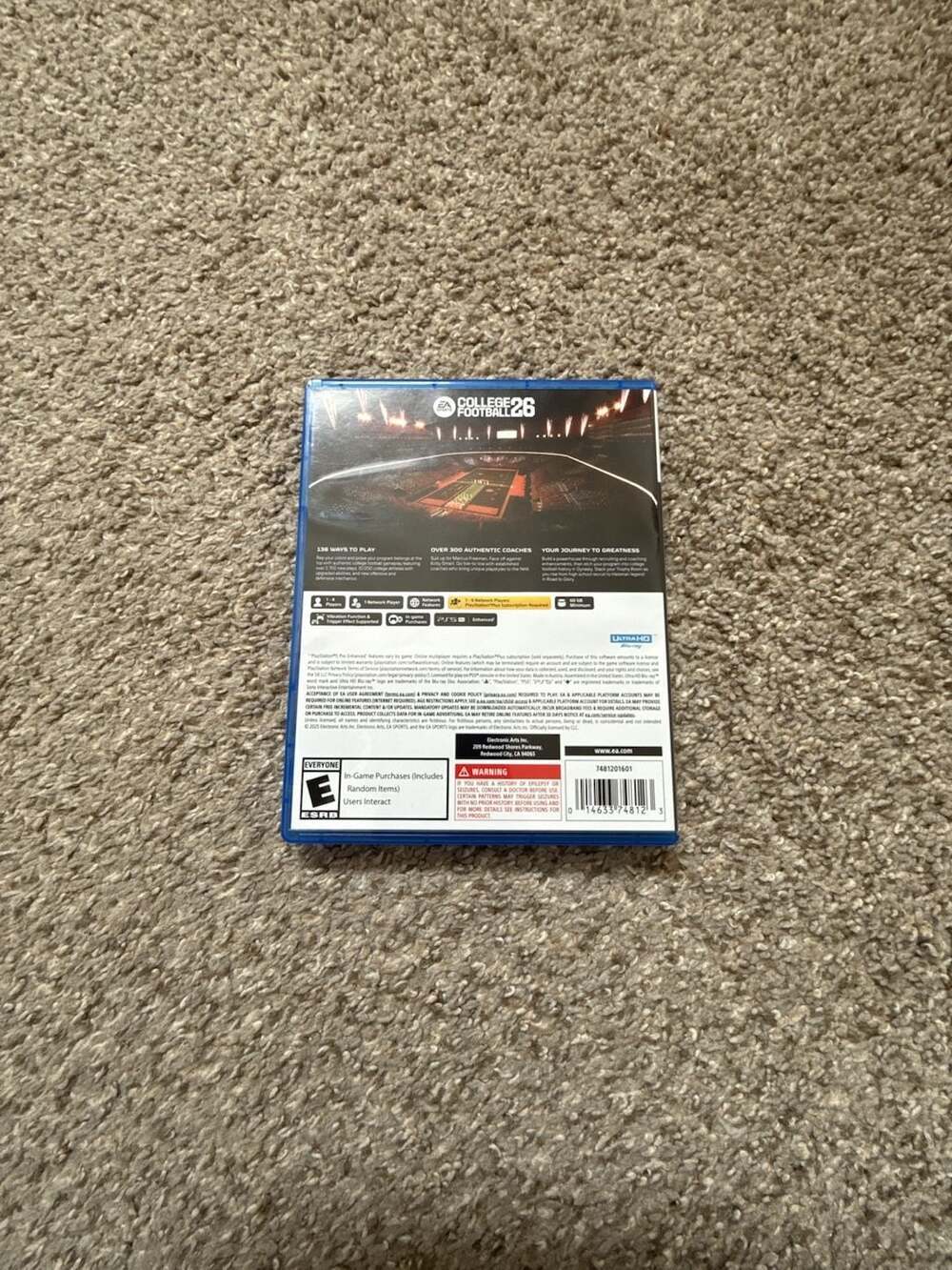 EA Sports College Football 26 for PlayStation 5 - Picture 2 of 4